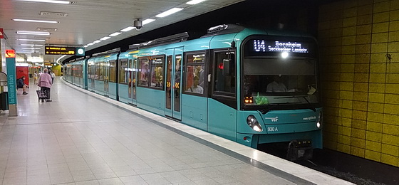 Frankfurt U-Bahn-vaunu sarja U5.