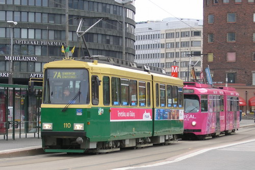 These Finnish built trams were planned to be the last ones in Helsinki.